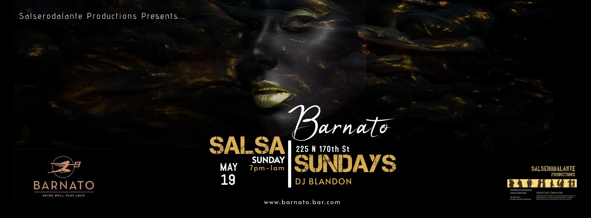 World Famous Salsa Sundays at Barnato!