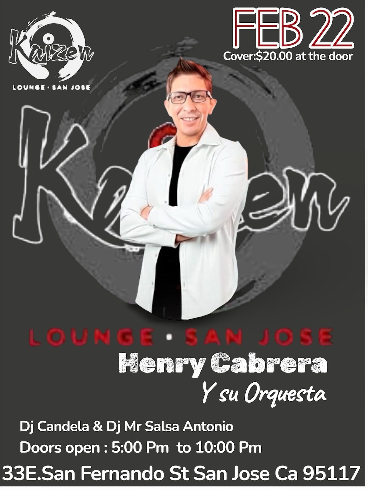 Domingo Sabroso Presents En La Casa De La Salsa Henry Cabrera y Su Orquesta