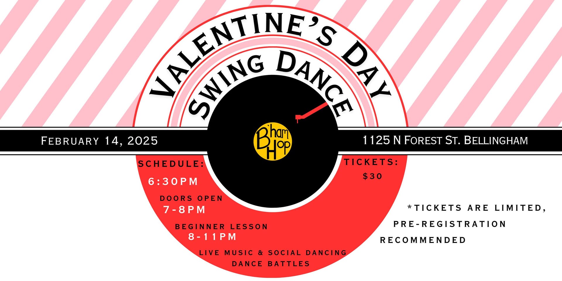 Valentine's Day Swing Dance (Live Music!) 💕