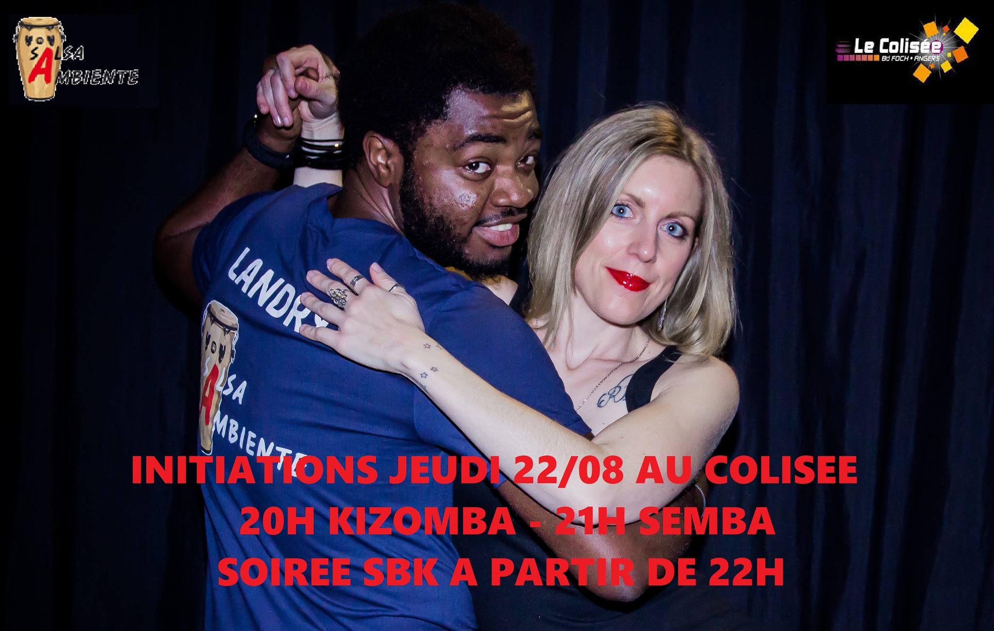 Initiations Été de Kizomba et Semba avec Salsa Ambiente