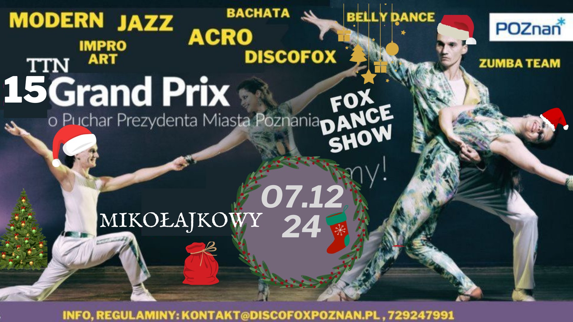 XIV Turniej TTN O PPMP MIKOŁAJKOWY " Fox Dance show4"Liga OTT