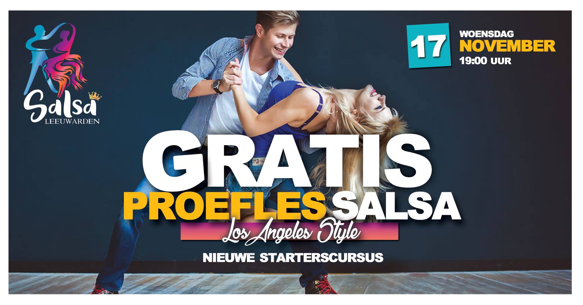 GRATIS PROEFLES SALSA bij Salsa Leeuwarden