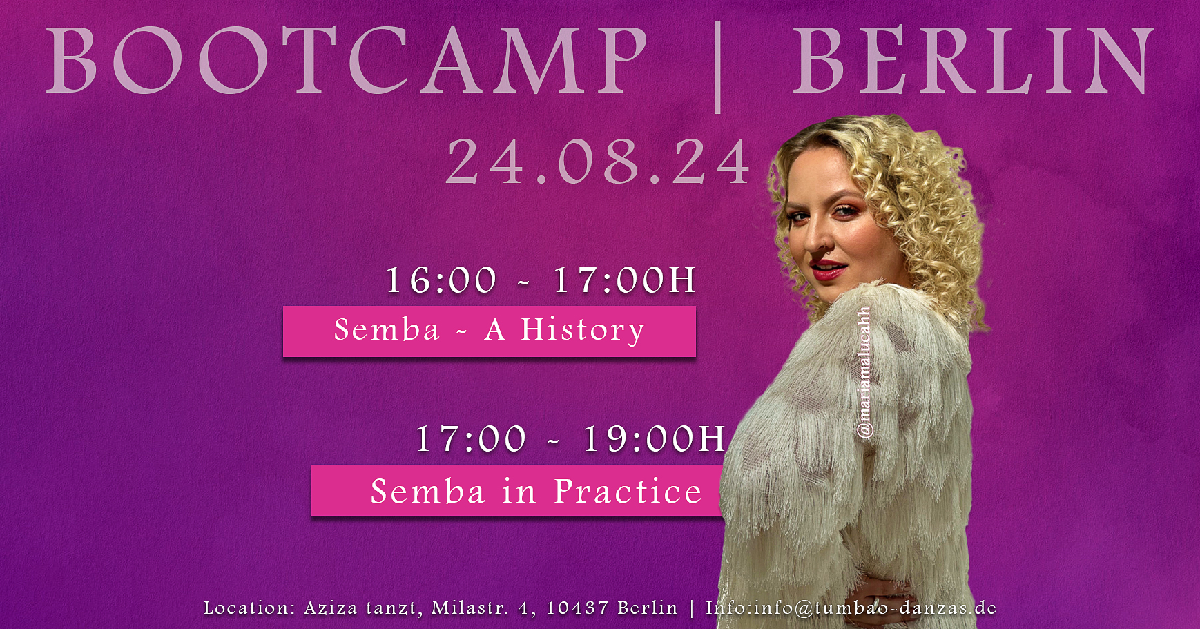 Semba Bootcamp with Maria Maluca