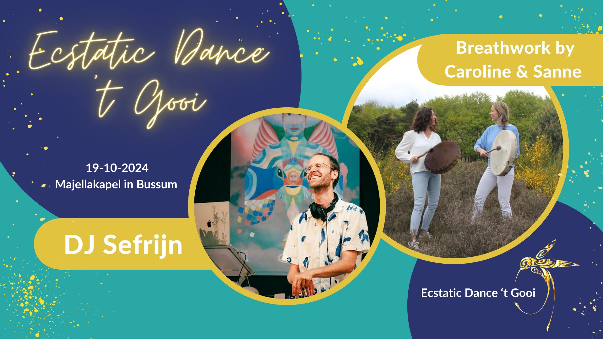 Ecstatic dance ‘t Gooi with DJ Sefrijn