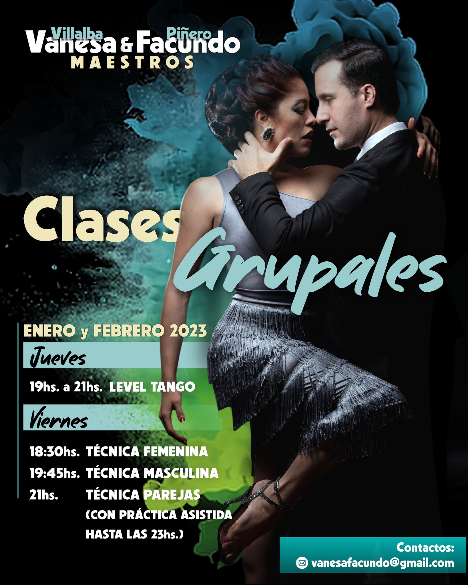 Clases Grupales - Enero y Febrero 2023