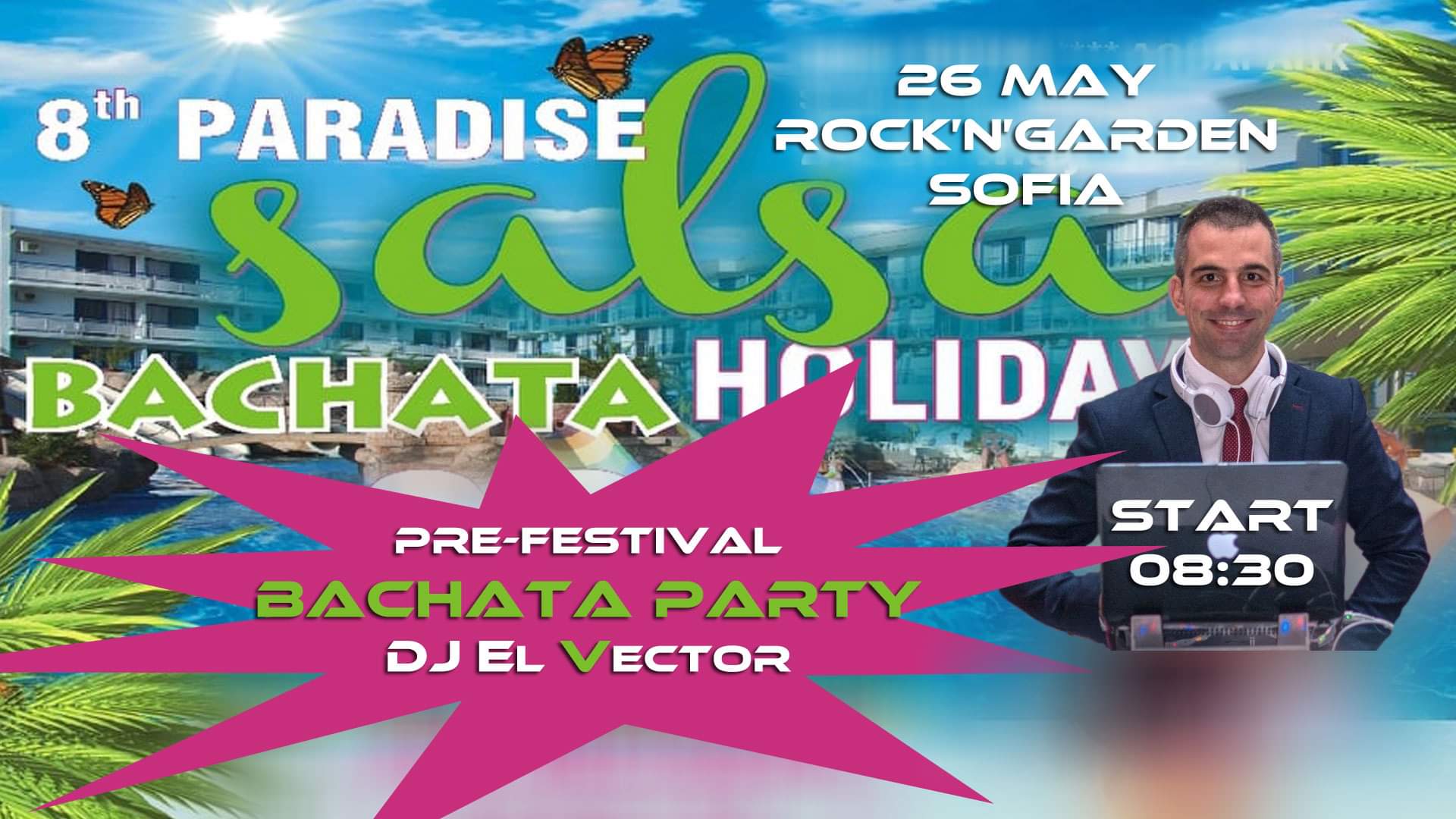 Bachata&Kizomba PreParty for 8th Paradise Salsa Holiday