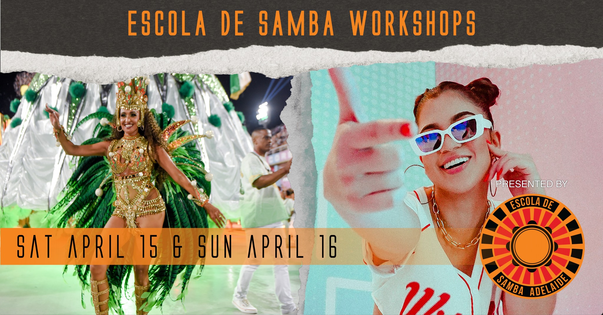 Escola de Samba Workshops with Sashya Jay & Luciana Cidrão