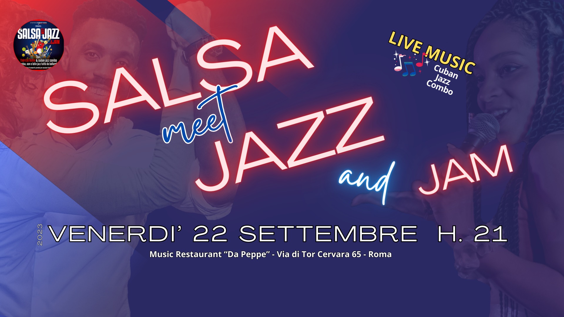 Salsa Meet Jazz & Jam - Venerdรฌ 6 Ottobre ore 21