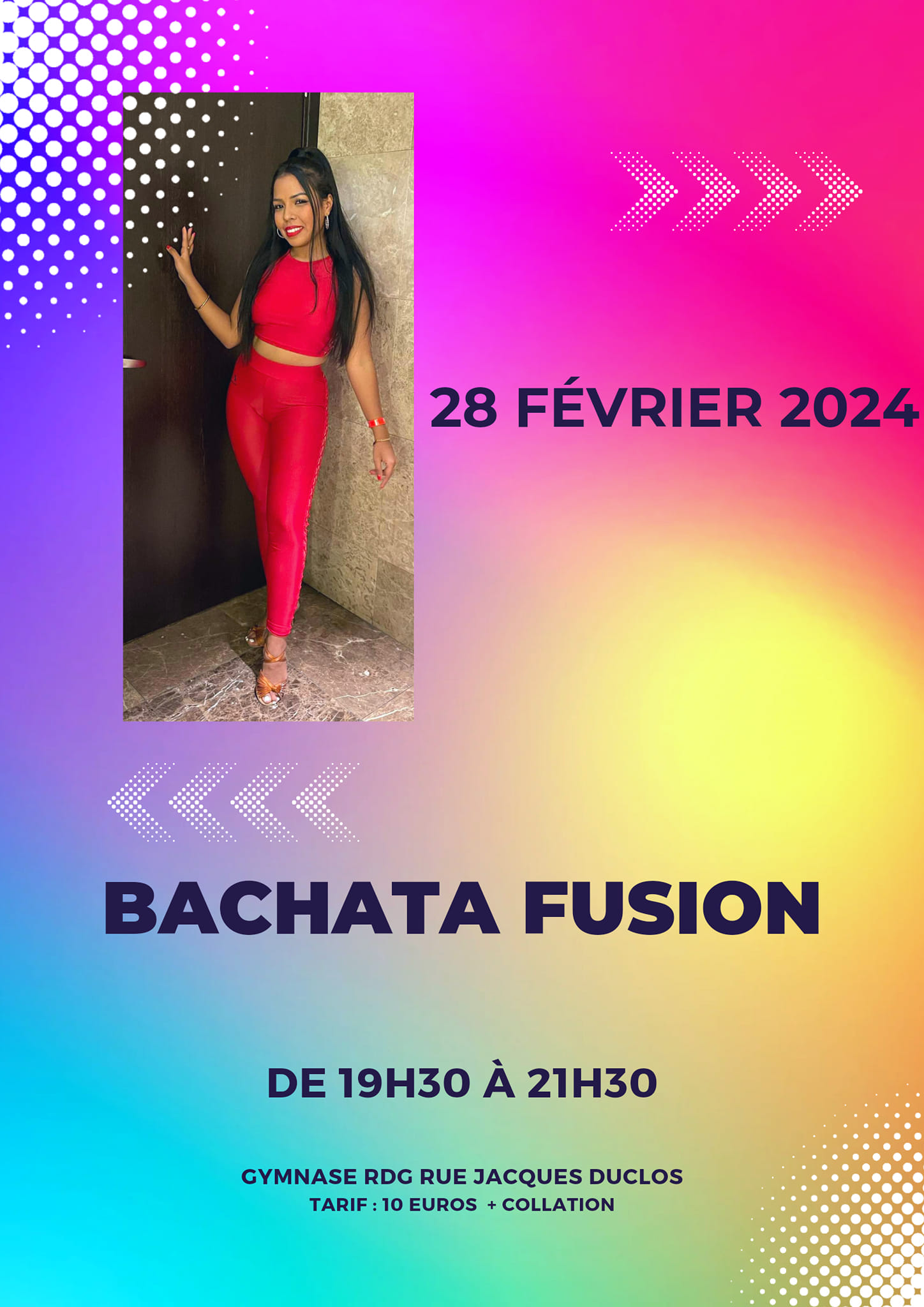 💥♥️ COURS BACHATA FUSION AVEC @SANTINAH AVEC VIEN BOUGÉ ♥️ ♥️💃🕺👌🇷🇪