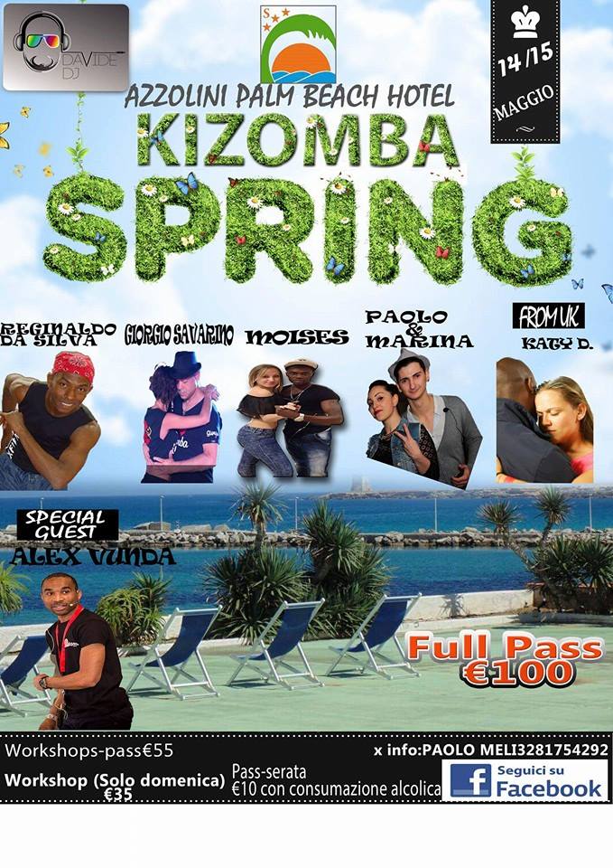 KIZOMBA SPRING - Sicilia 14 15 MAGGIO