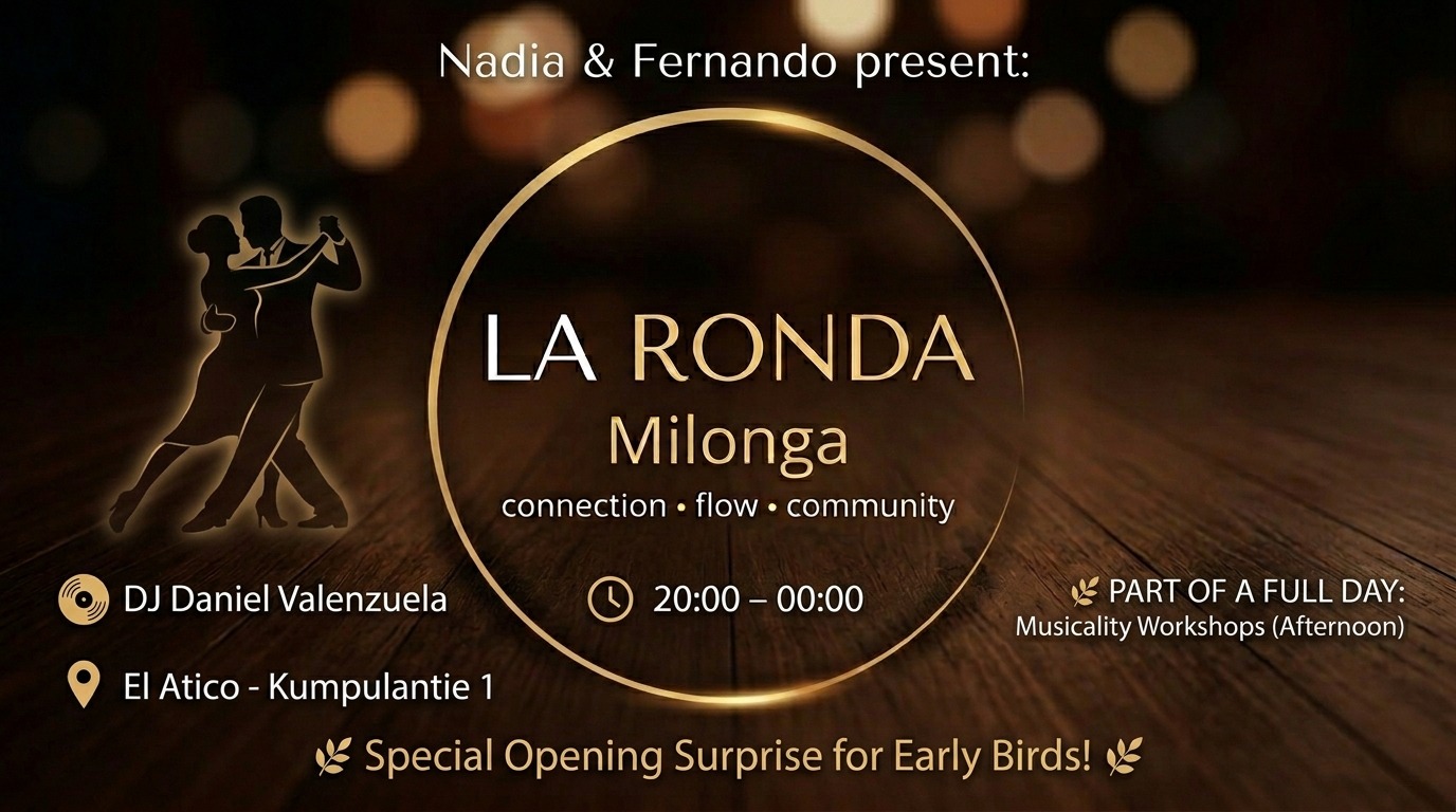 La Ronda A Milonga Built on Connection 🎶