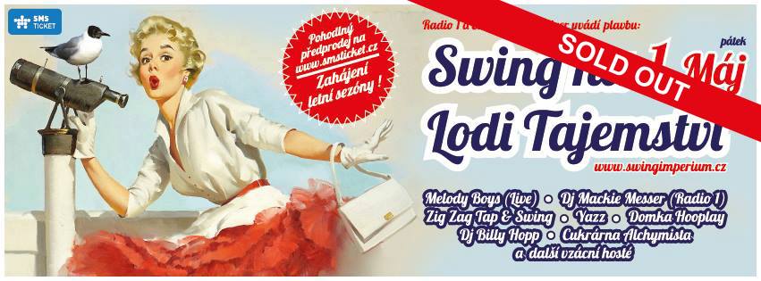 SWING NA LODI TAJEMSTVÍ - SOLD OUT