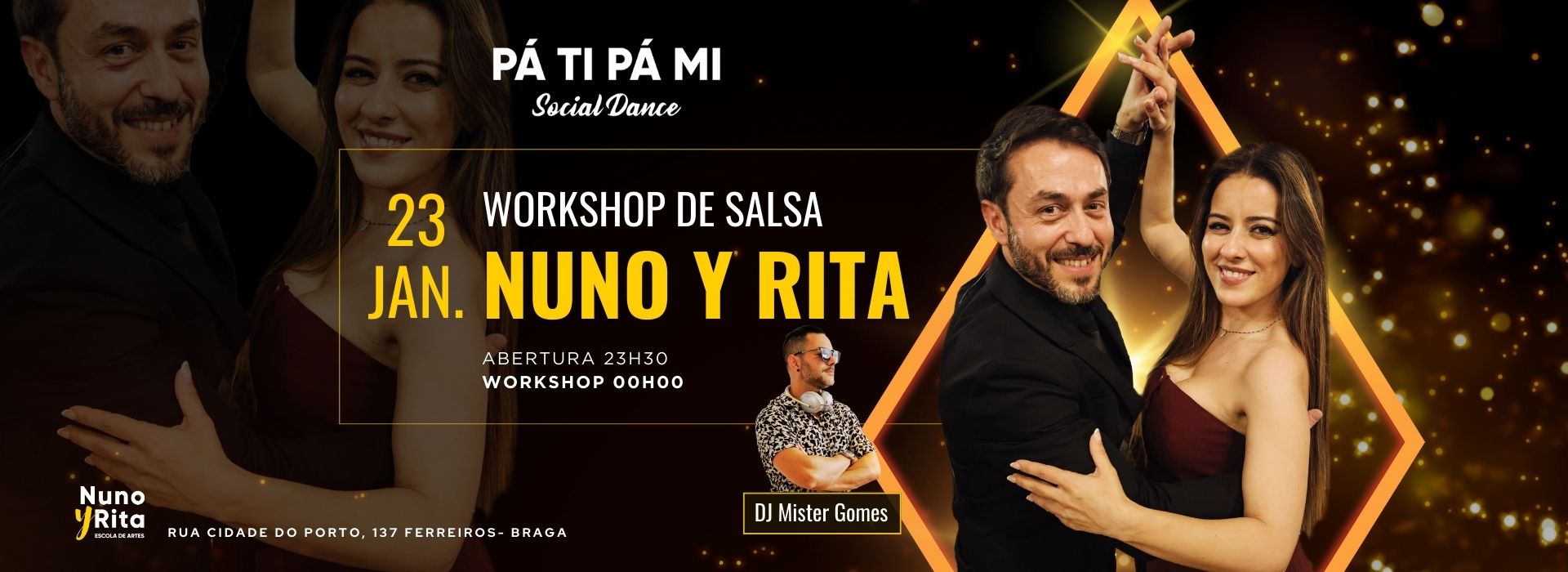 Pá Ti Pá Mi - Social Dance Workshop Salsa Nuno y Rita
