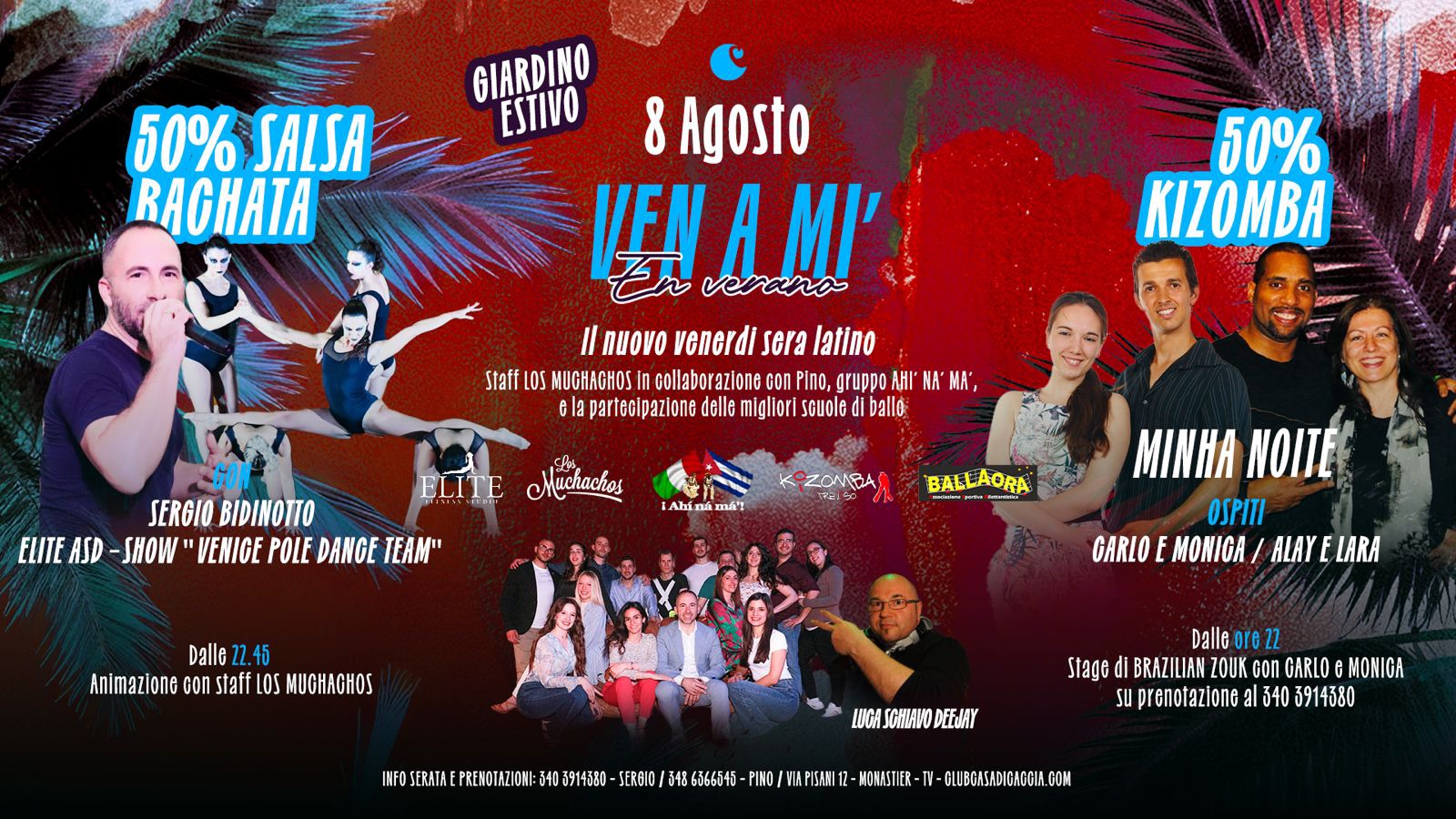 VENERDI 08 AGOSTO_SALA LATINA ESTIVA