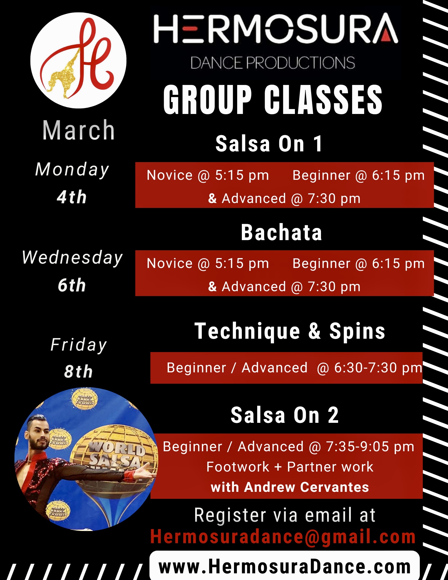 Latin Dance Classes in Fremont!