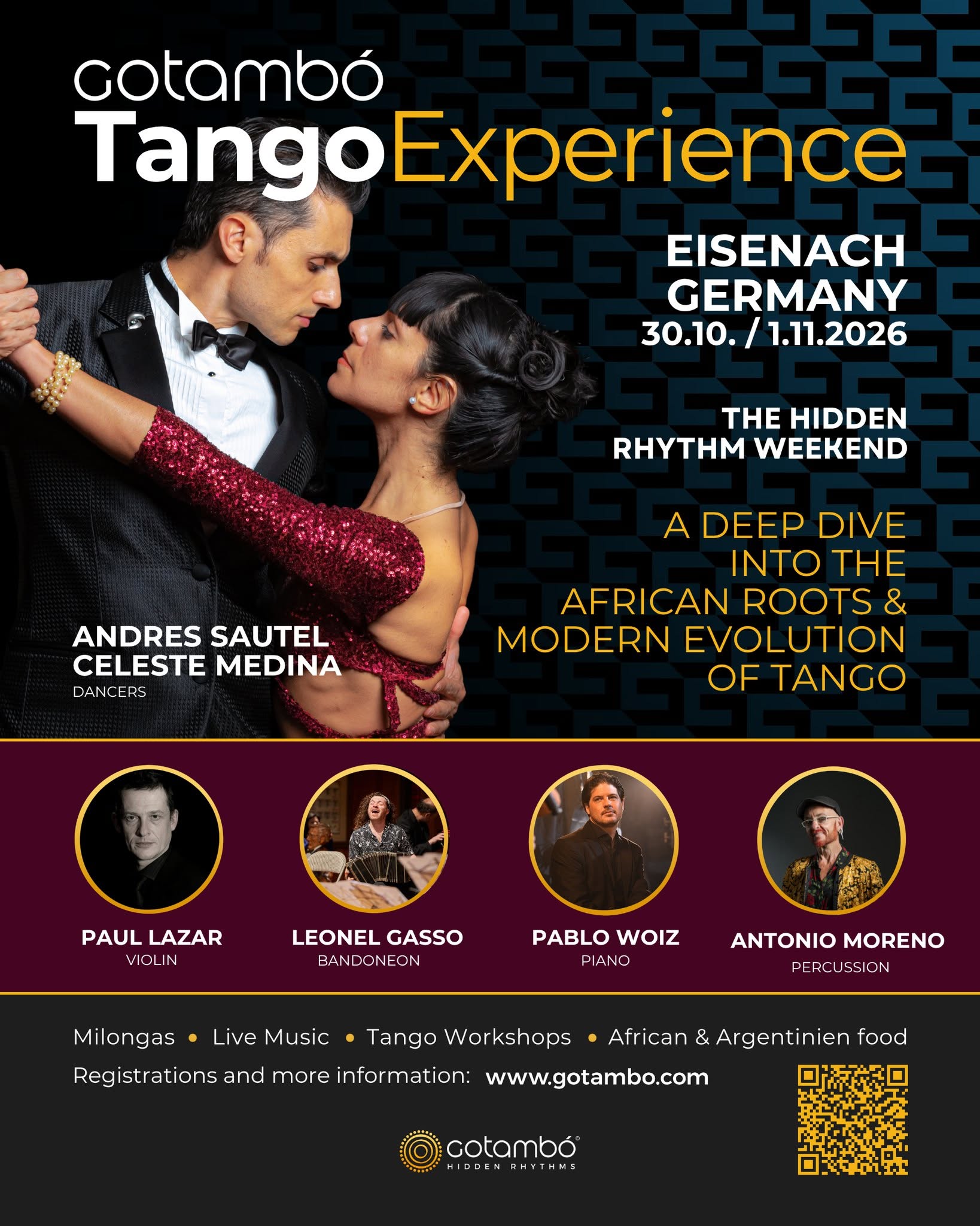 Gotambó Tango Experience - Tango & African Rhythms - Eisenach Germany