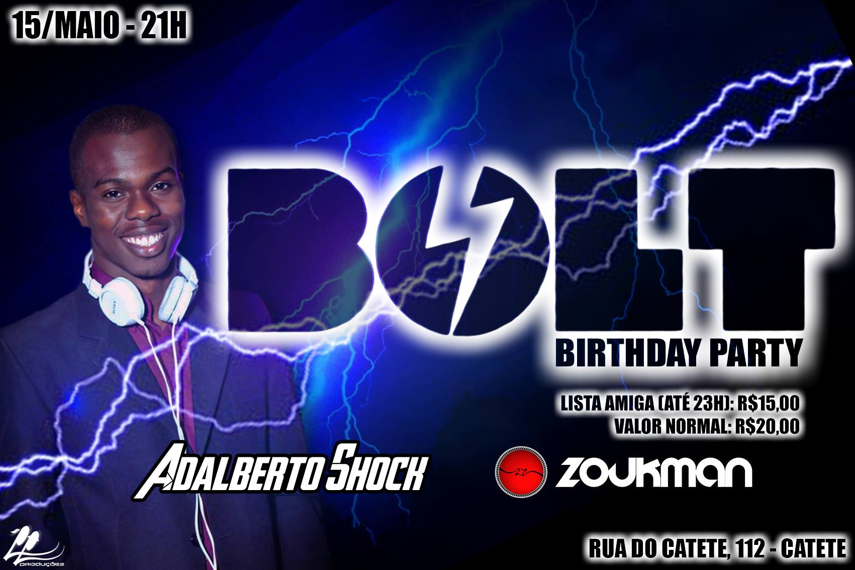 15 MAI - BOLT BIRTHDAY