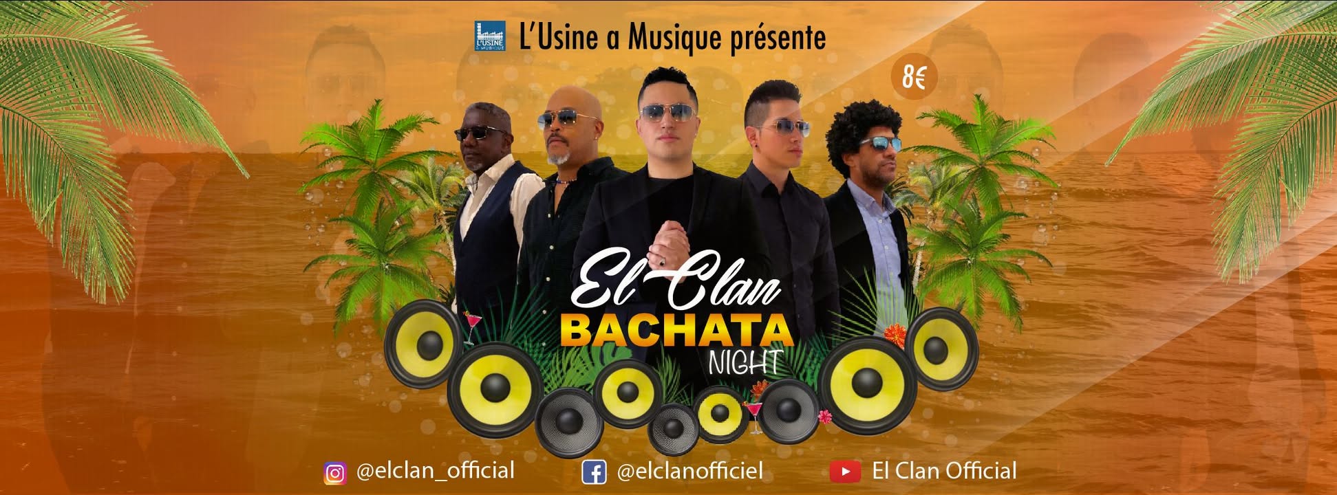 El Clan à L'Usine à Musique - Bachata Night - Eddy B