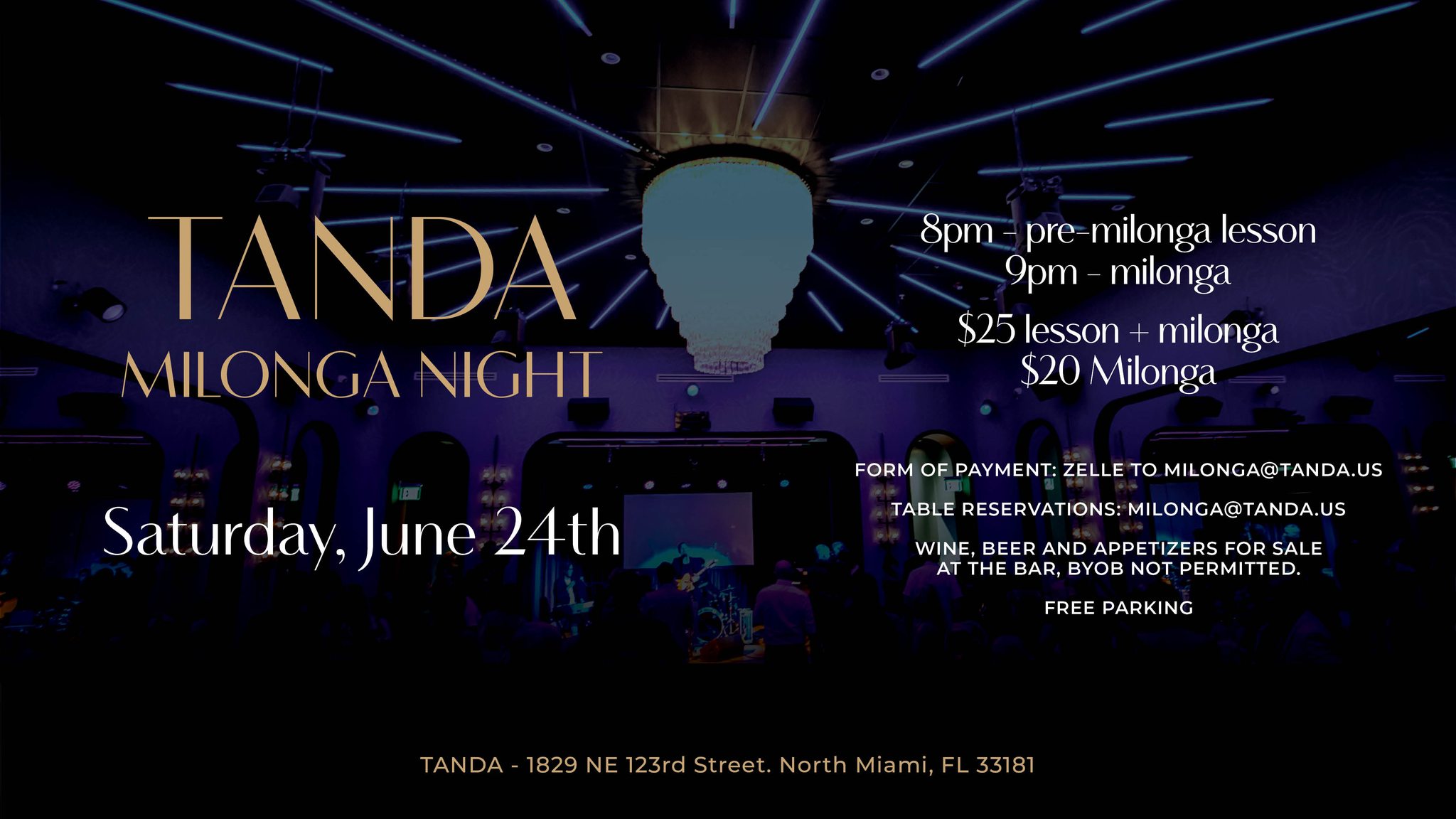 TANDA MILONGA NIGHT