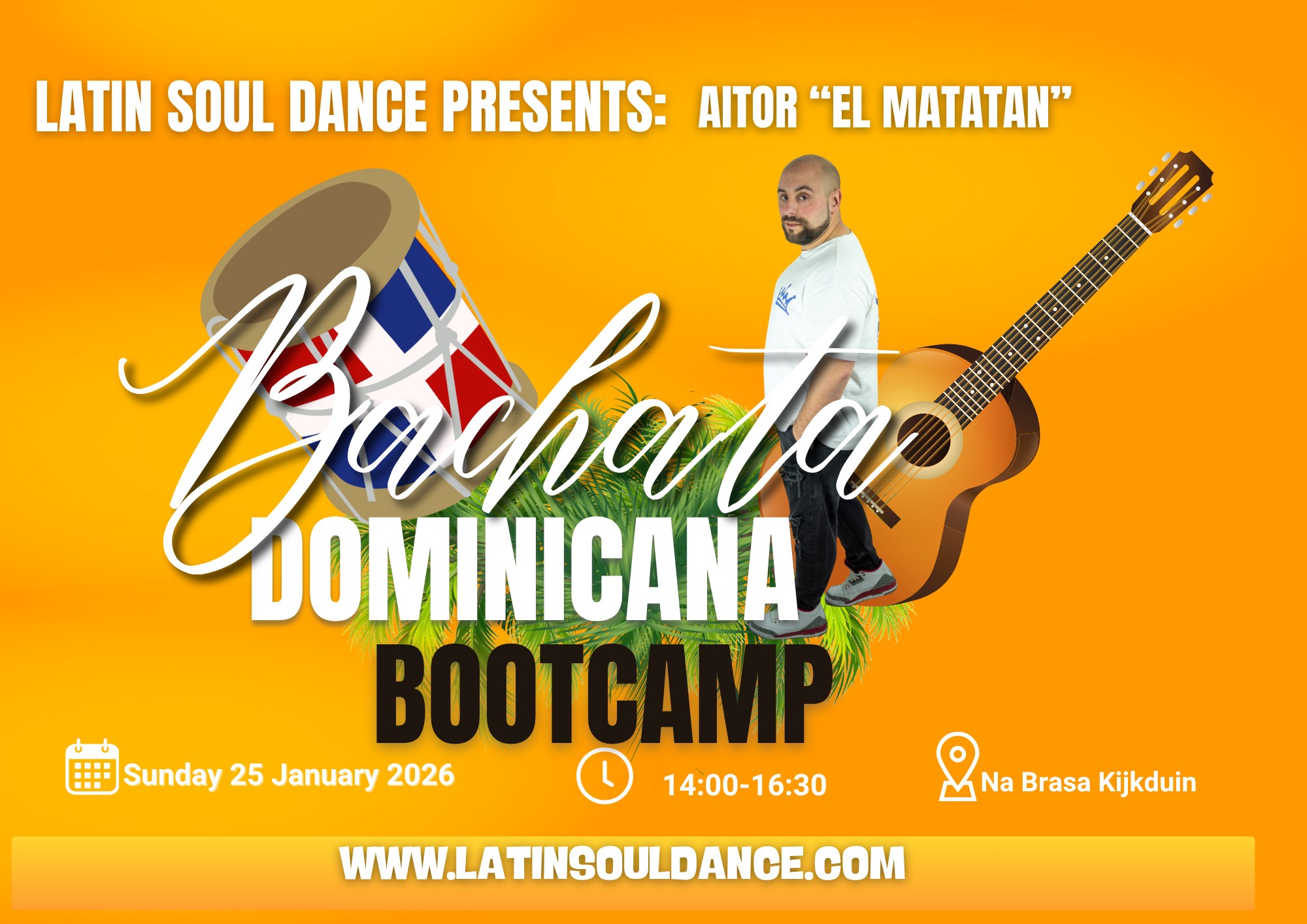Bachata Dominicana Bootcamp with Aitor "El Matatán"