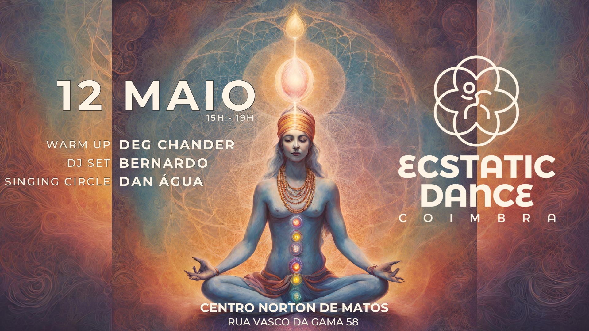 Ecstatic Dance Coimbra ࿐ 12 Maio