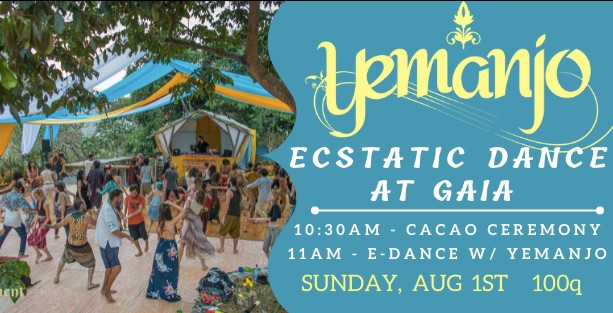 Ecstatic Cacao Dance w Yemanjo