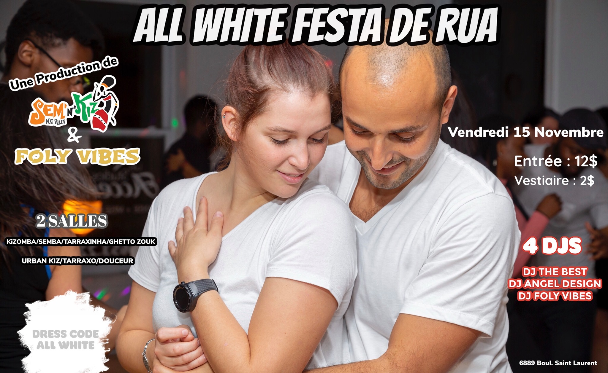 All White Festa De Rua