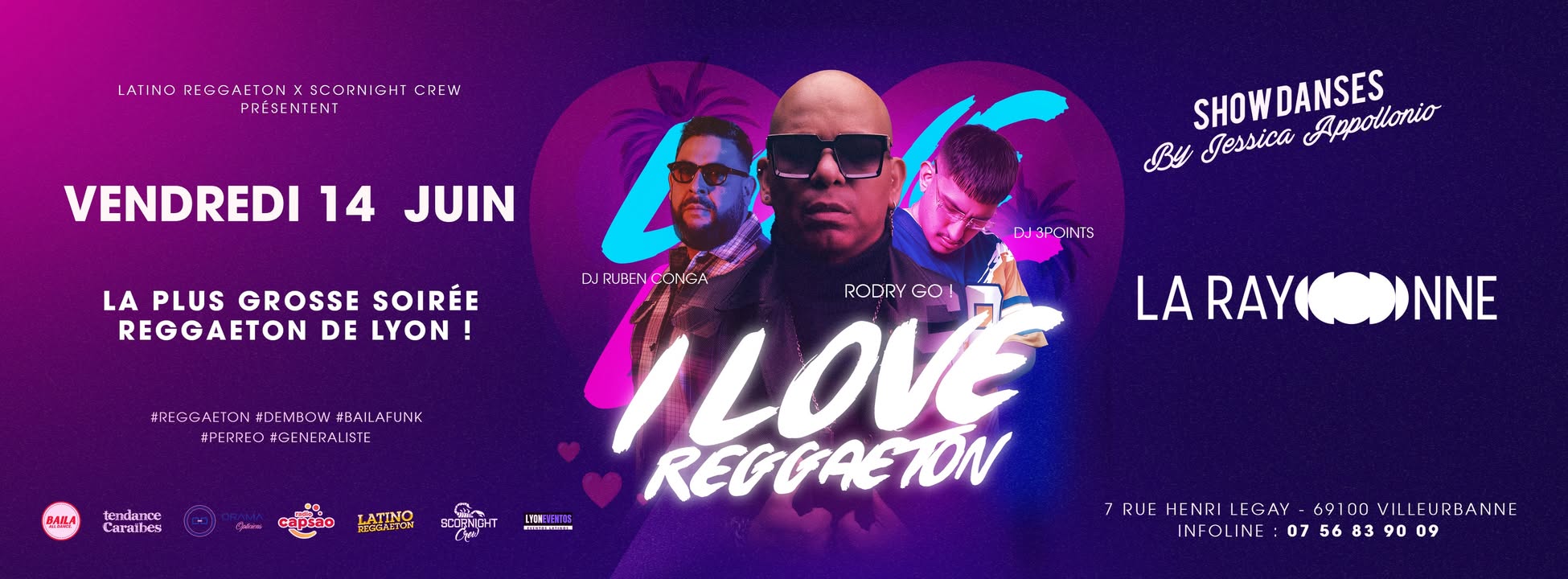 I LOVE ❤️ REGGAETON 💃🏻 (LYON)