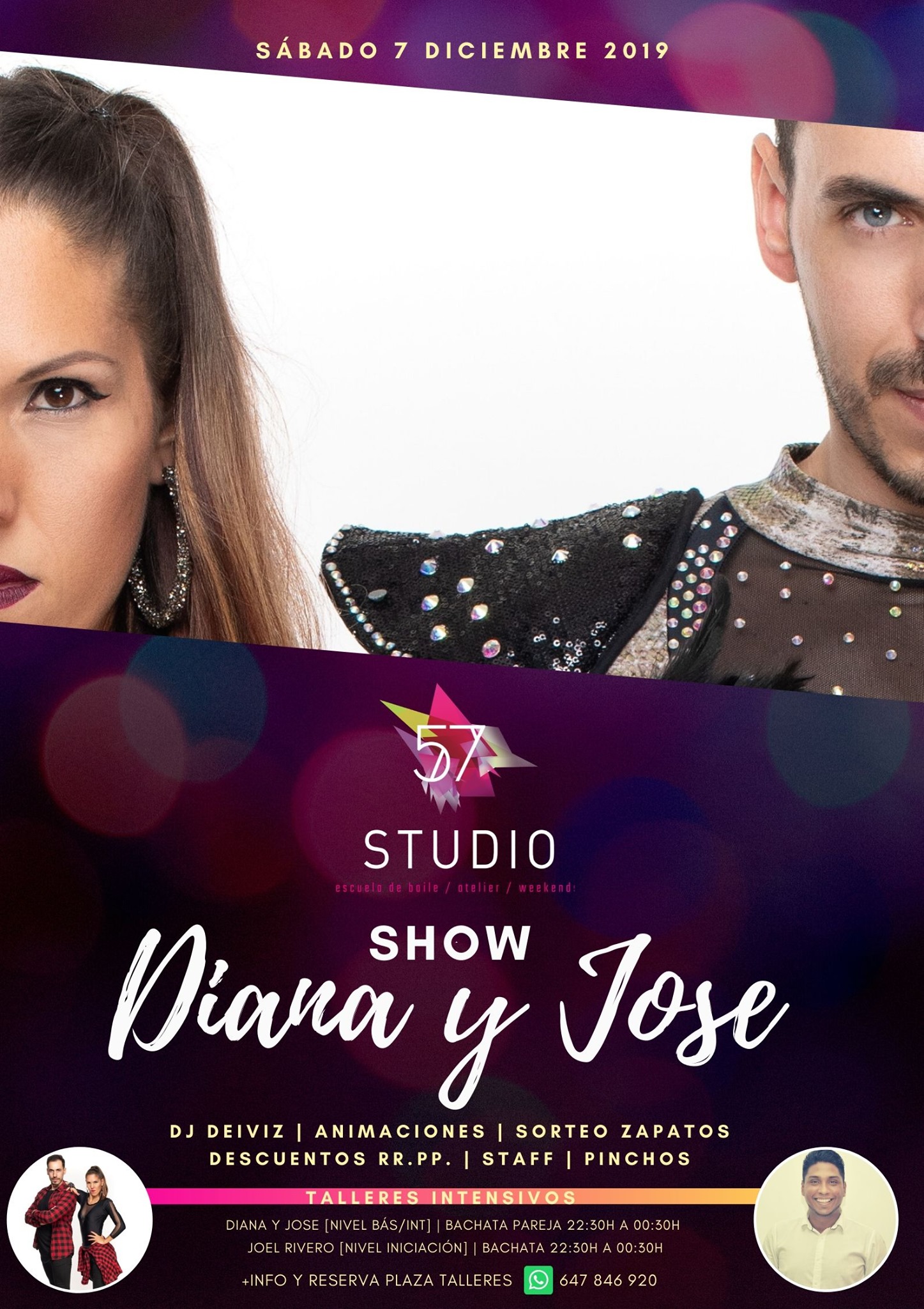 Show Diana y Jose y talleres bachata