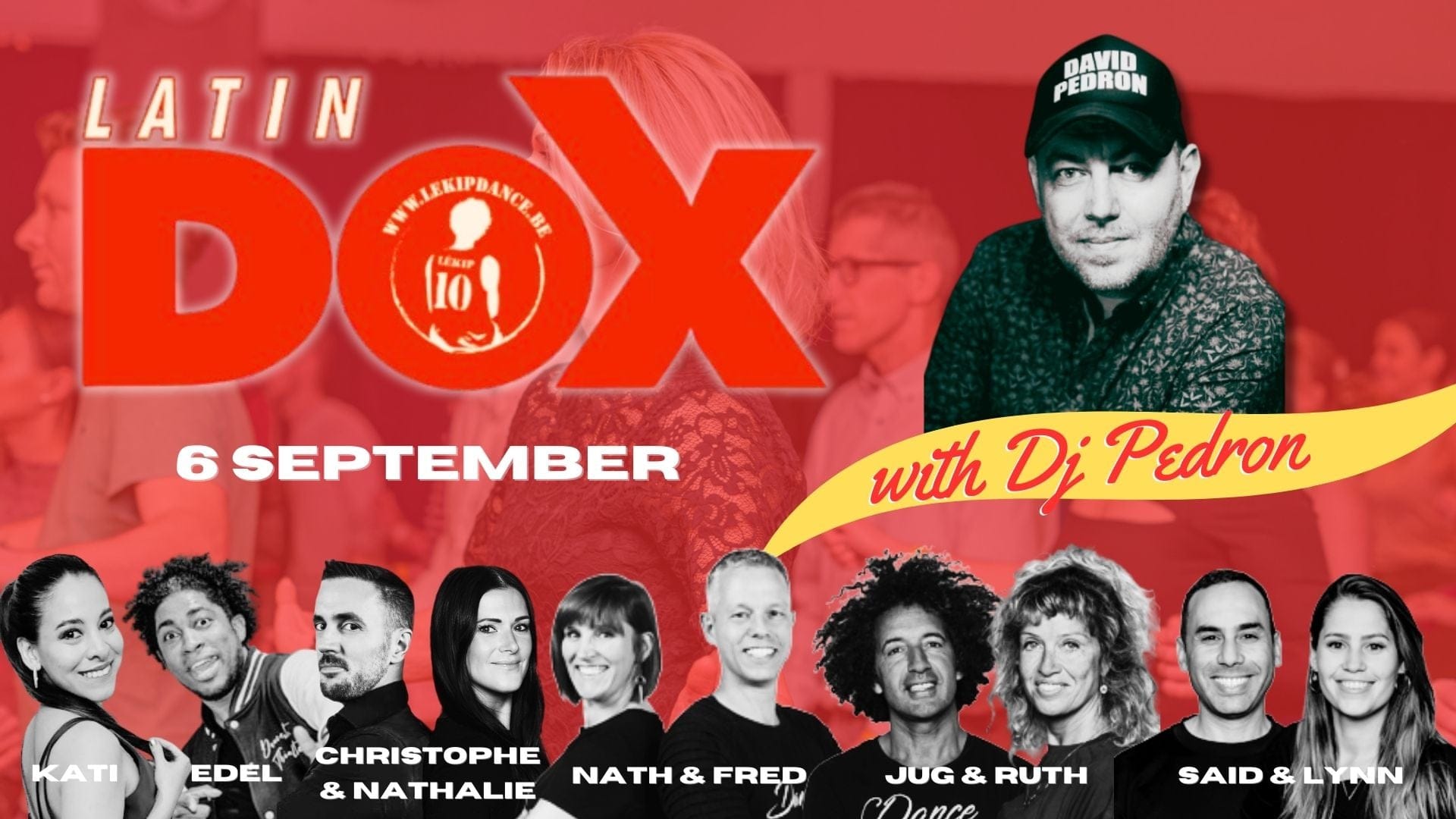 Latin Dox 6 september - 3 dance areas