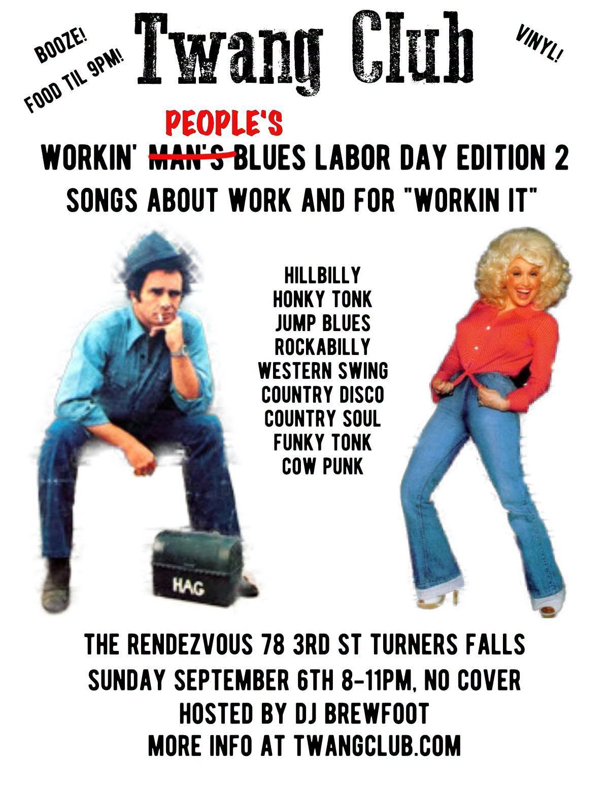 Twang Club - Classic Country Vinyl Night w DJ Brew Foot