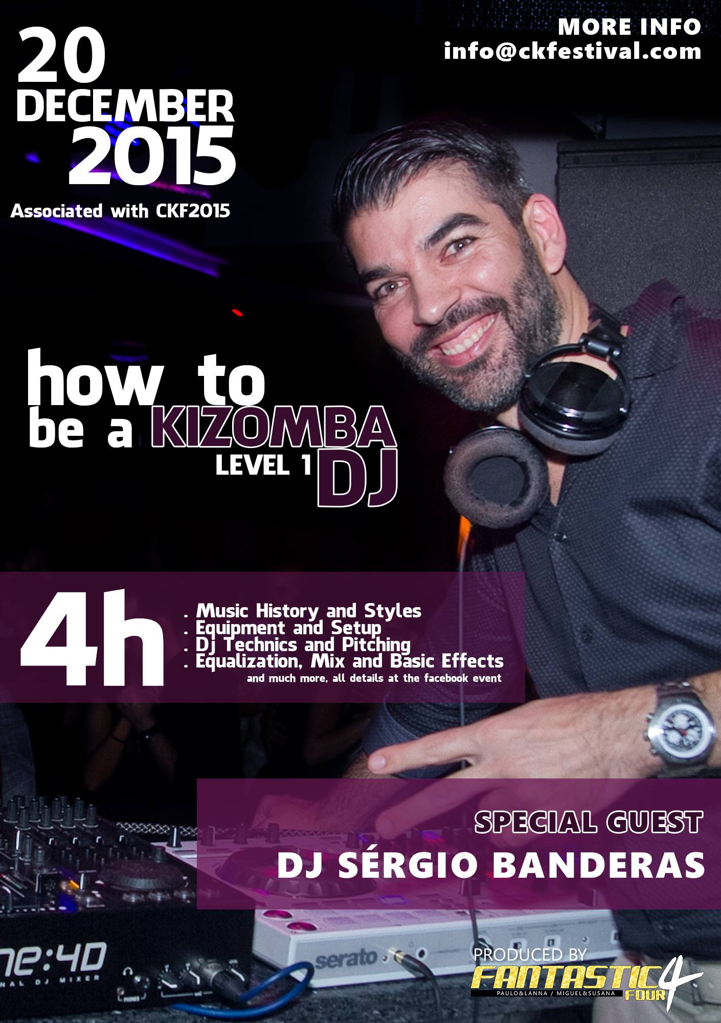 DJ Training - How to be a KIZOMBA DJ