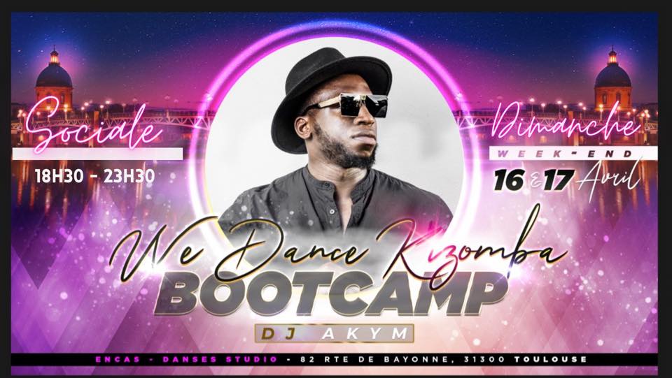 We Dance Kizomba #Bootcamp - 16 & 17 Avril - Toulouse