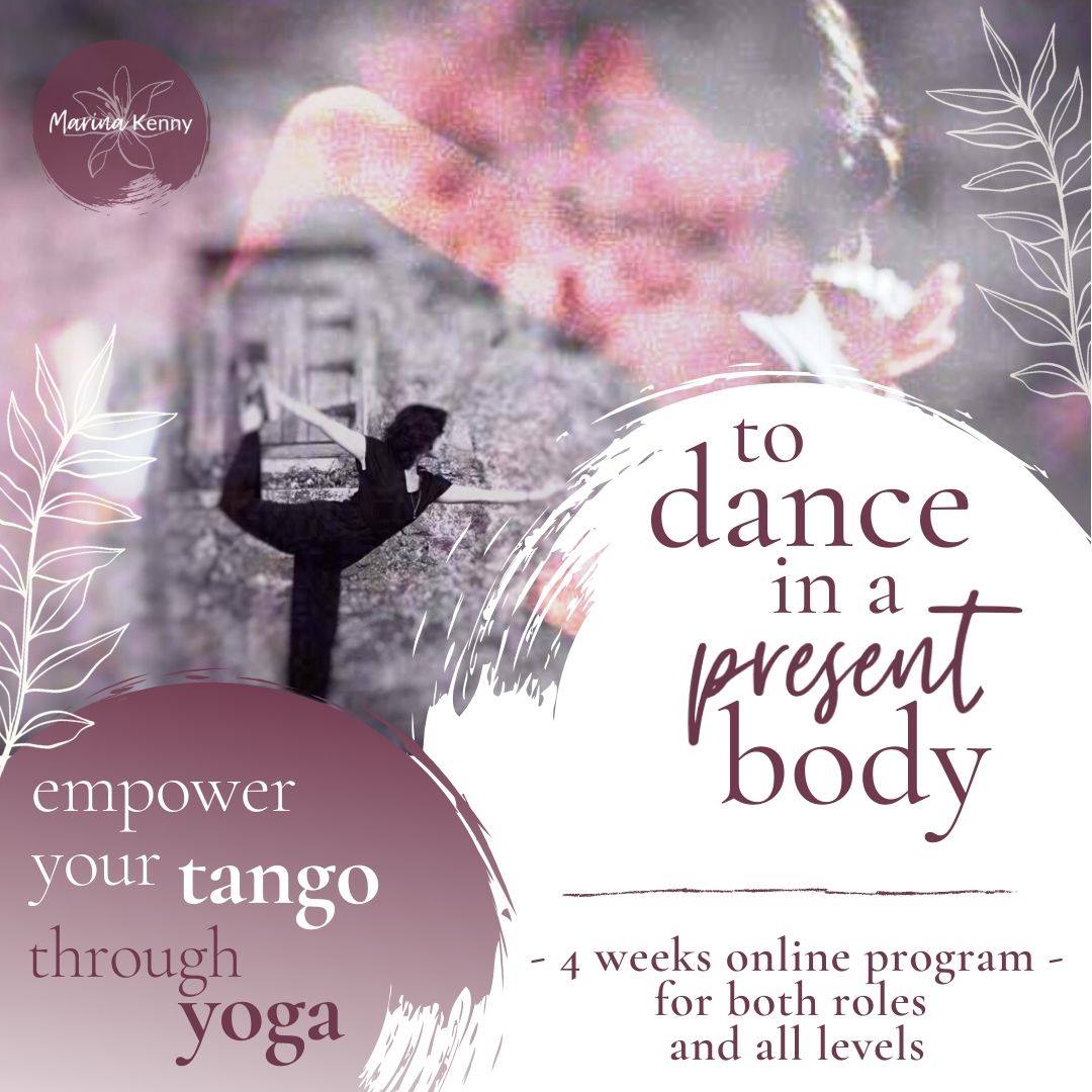 Online Program Tango & Yoga: to dance in a present body