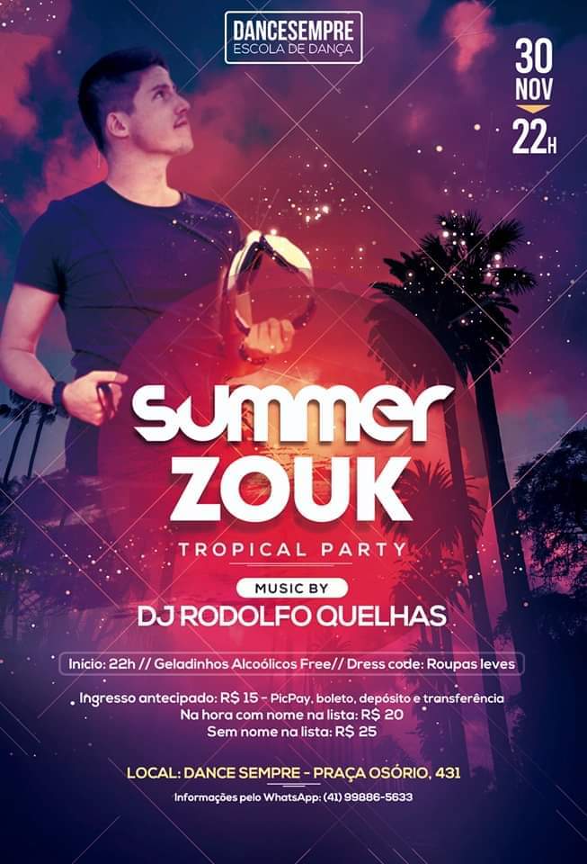 Summer Zouk - Dj Rodolfo Quelhas