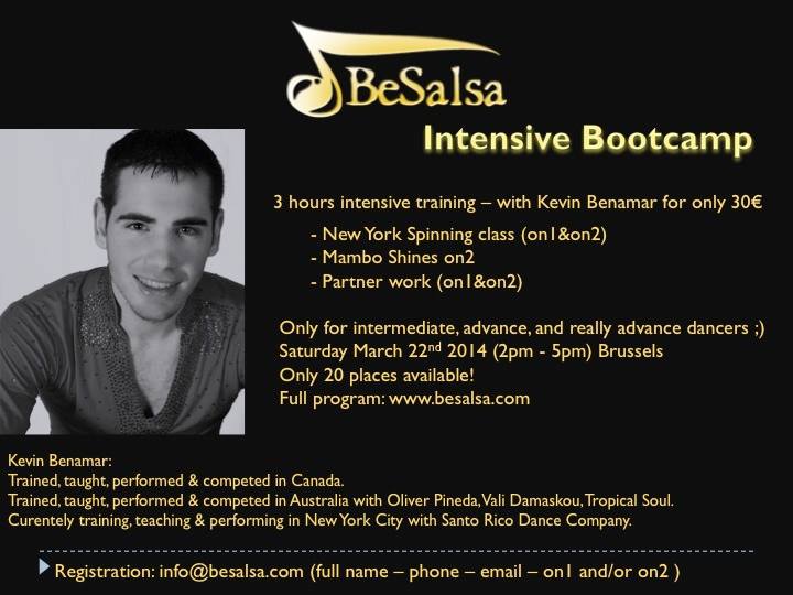 Kevin Benamar's (BeSalsa) Intensive Bootcamp