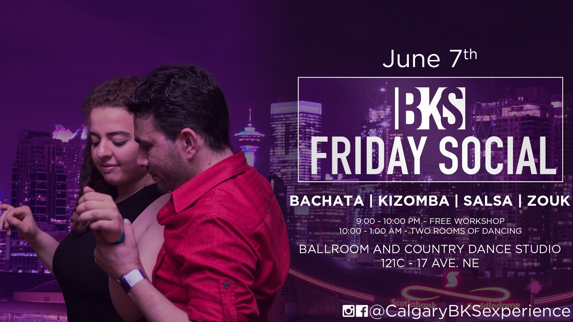 BKS (Bachata Kizomba Salsa) Friday Social!