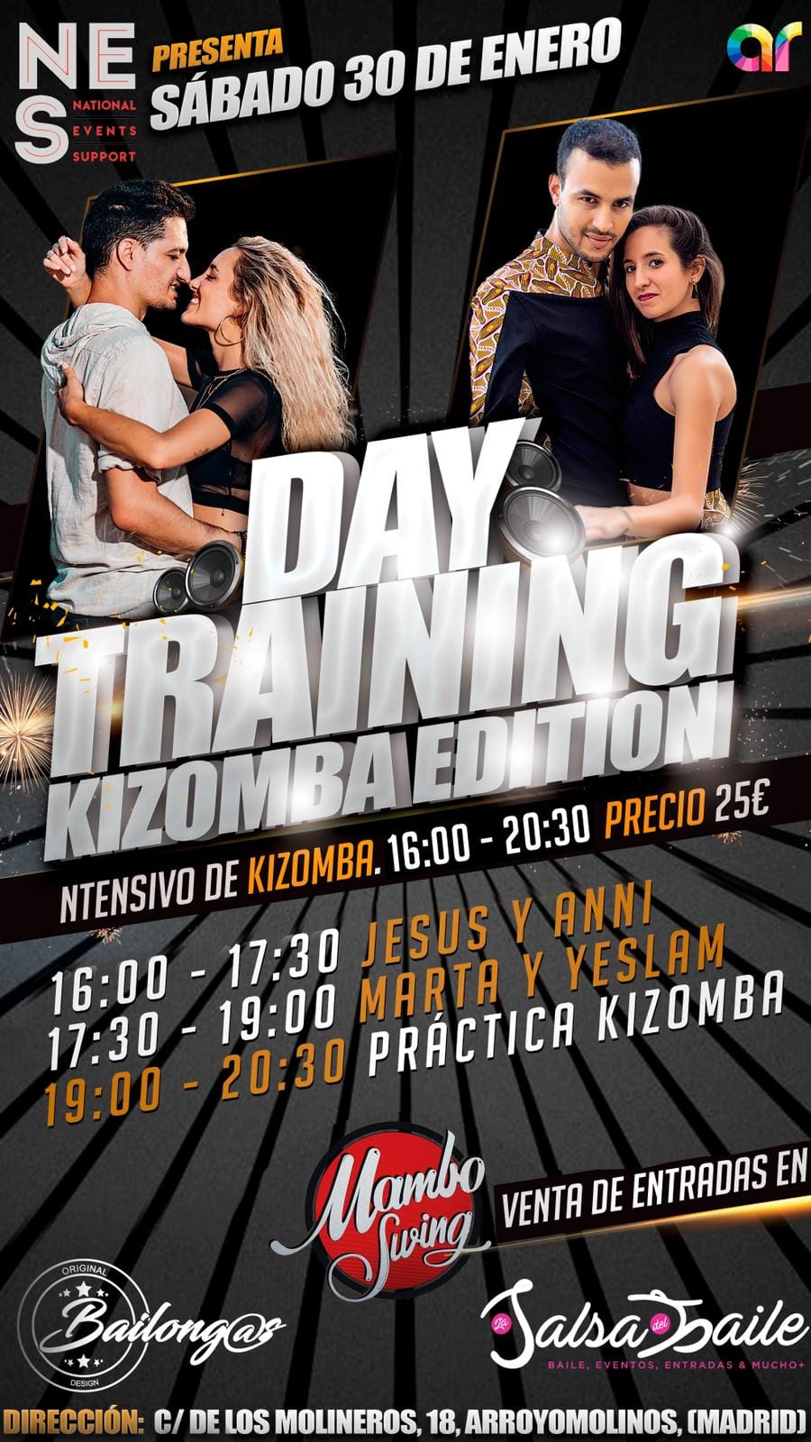2 TRAINING DAY KIZOMBA EDITION