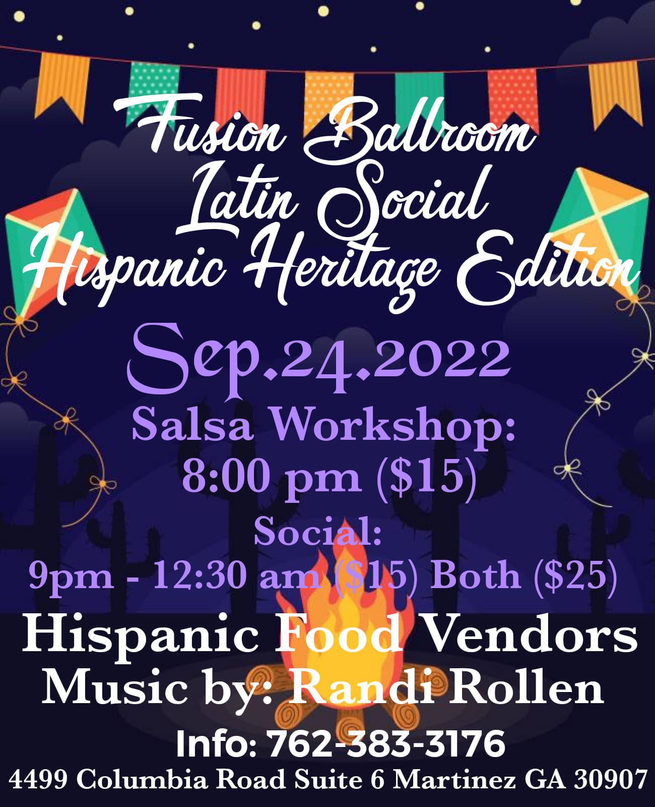 Fusion Ballroom Latin Social Hispanic Heritage Edition