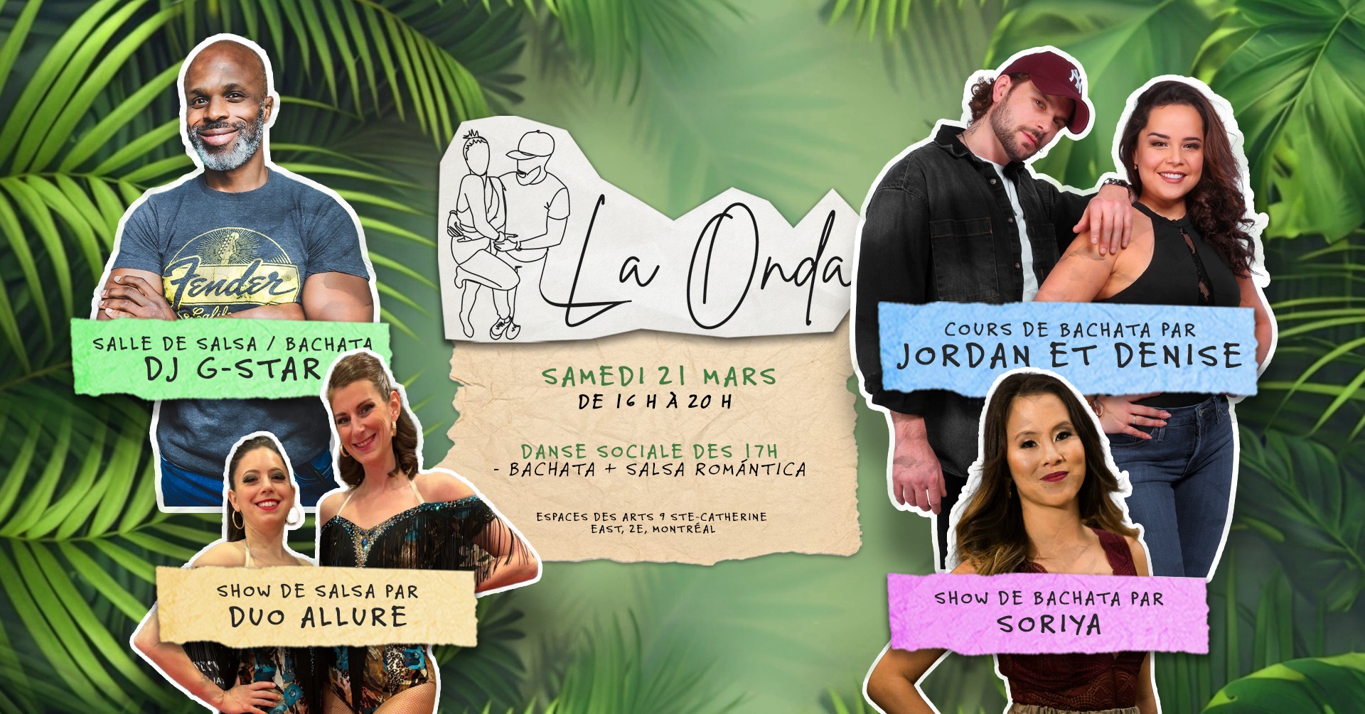 La Onda - 21 mars (Bachata) ✨💚