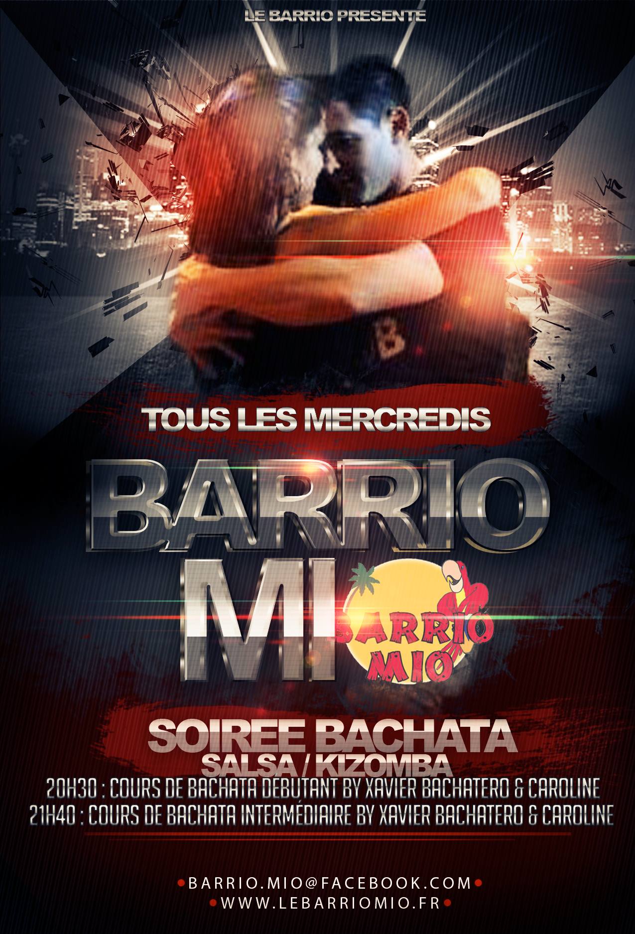 *** Mercredi Party @ Barrio Mioooo TEMPLE DE LA BACHATA***