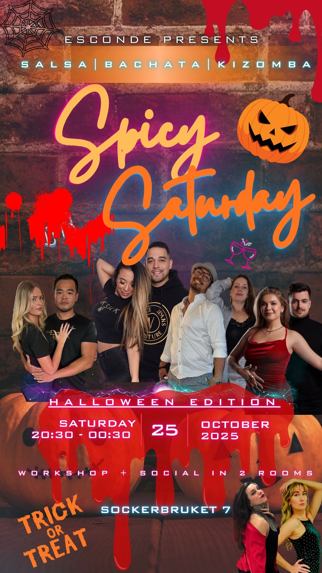 Esconde Spicy Saturdays - Halloween Party ๐๐ป