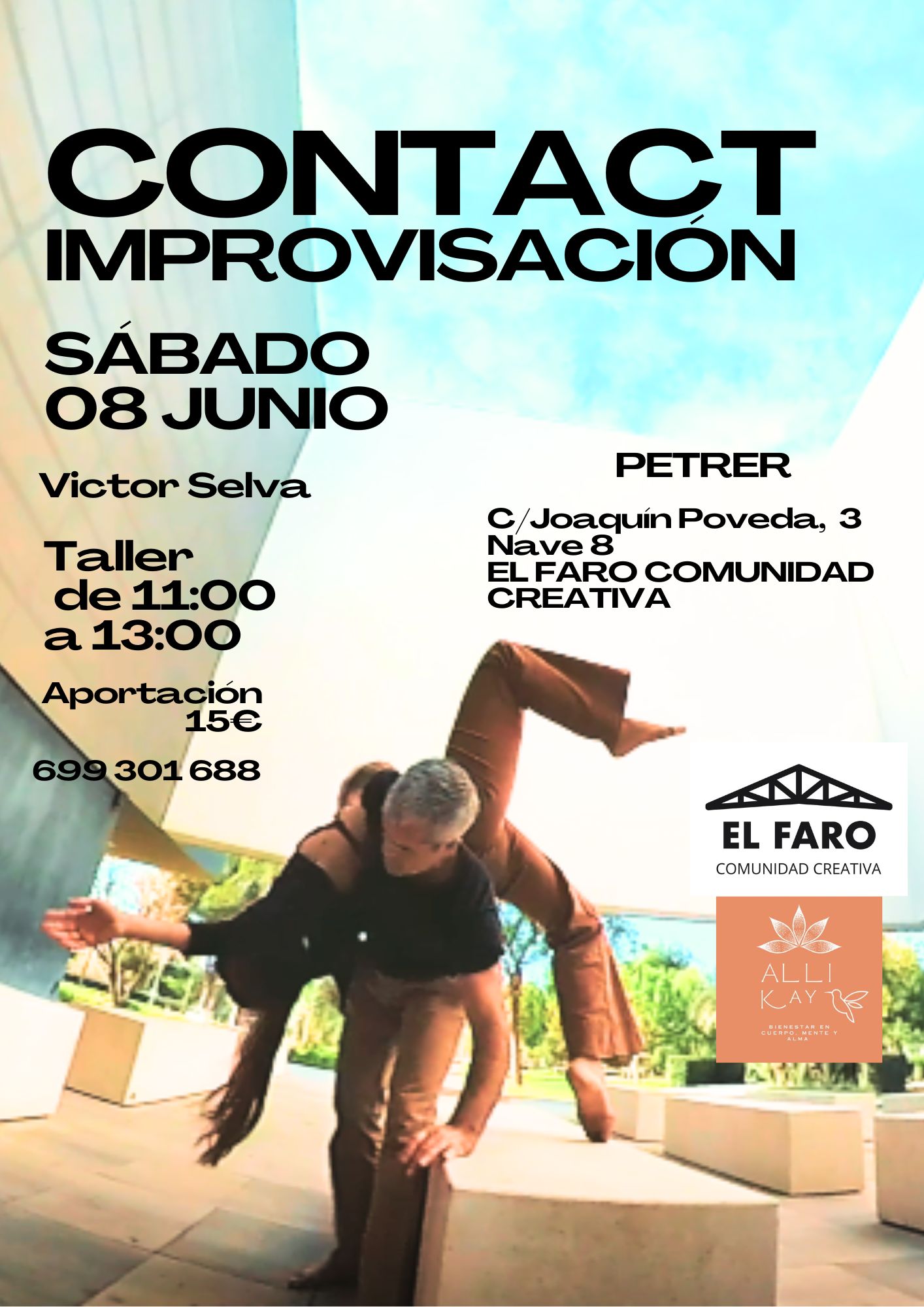 Taller de Danza Contact improvisación