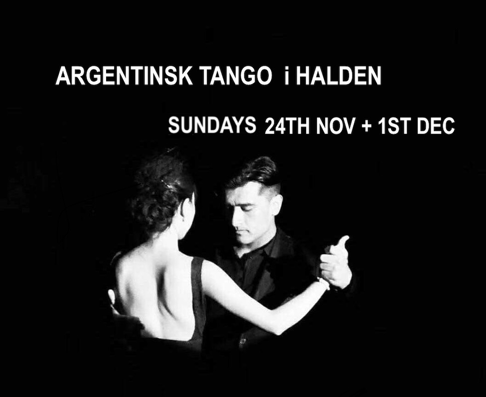 Tango lessons in Halden! Join us:)