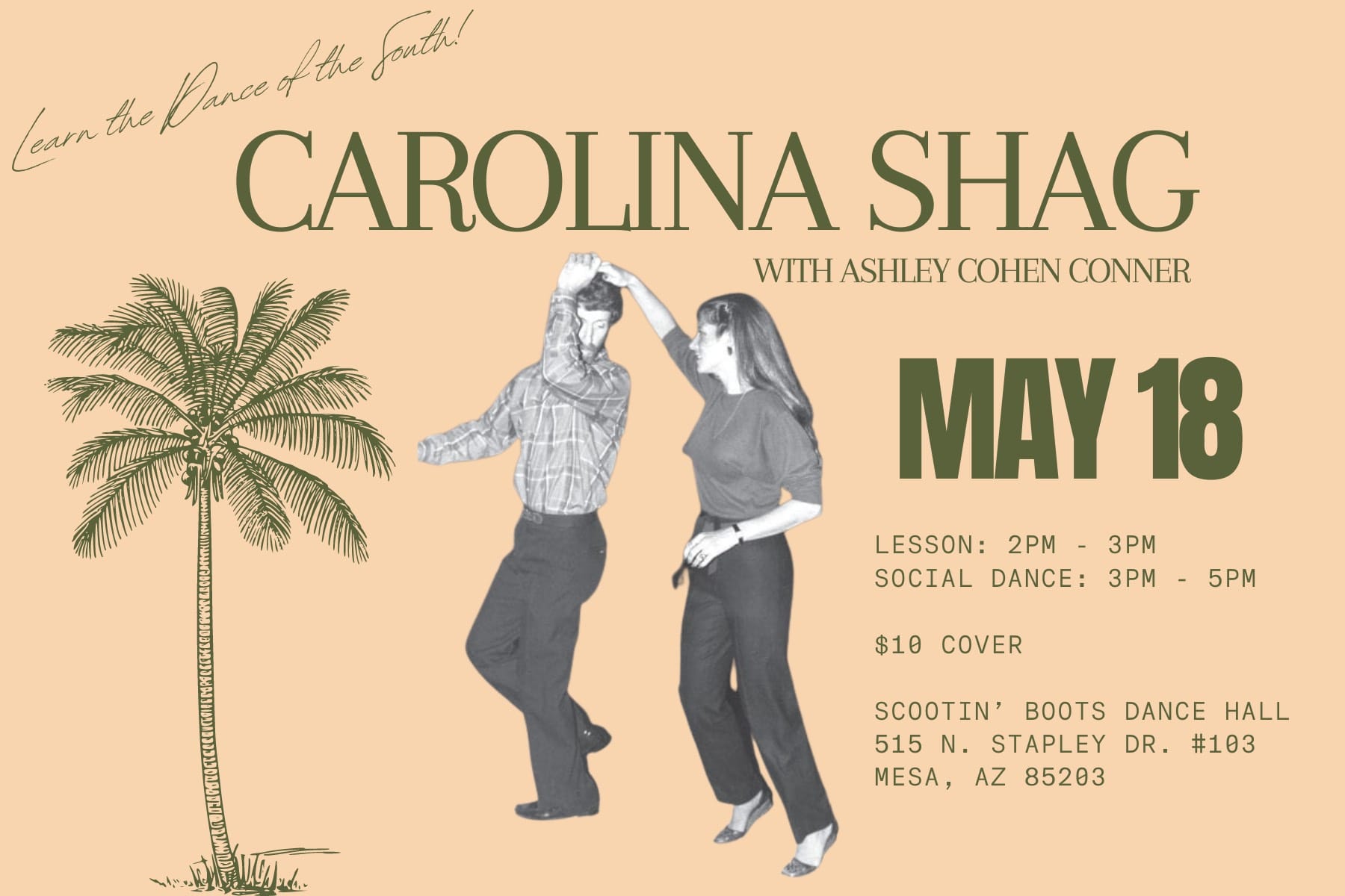 Carolina Shag Workshop and Social
