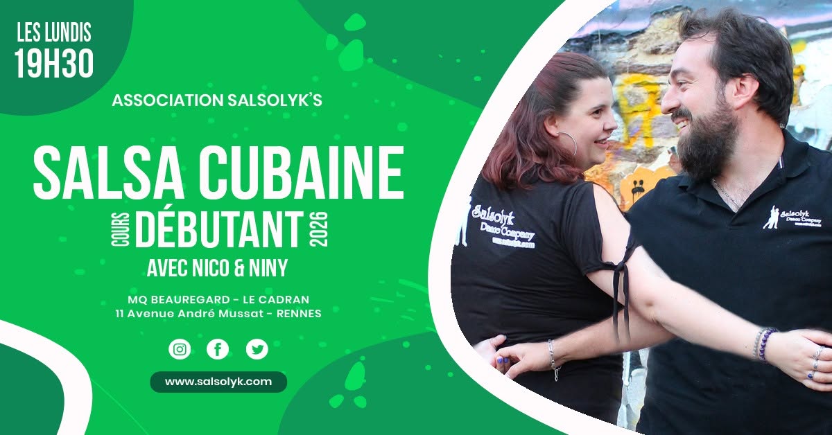 Cours de Salsa Cubaine Débutant Portes Ouvertes
