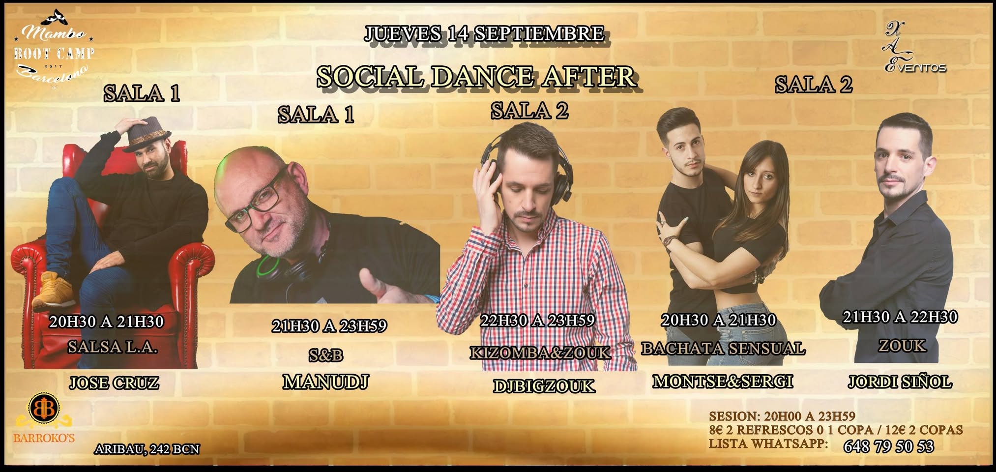 Social DANCE AFTER By XAE Eventos