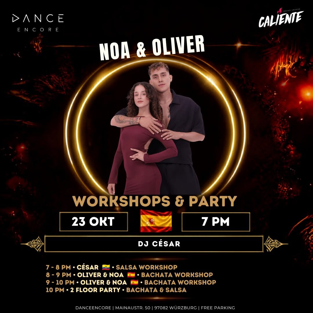 Caliente Event - Workshops & Social Dance Party