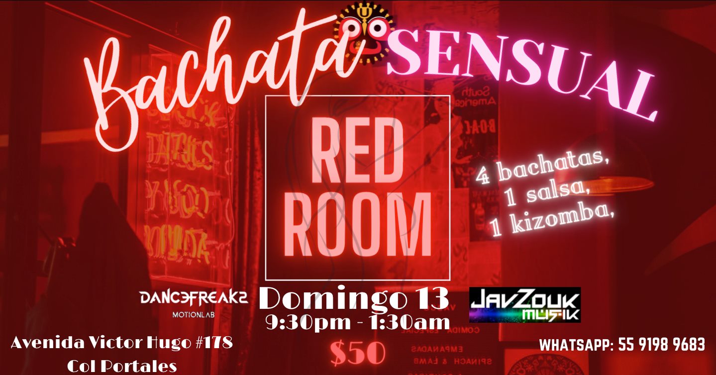 1er RED ROOM - Bachata Sensual al Límite