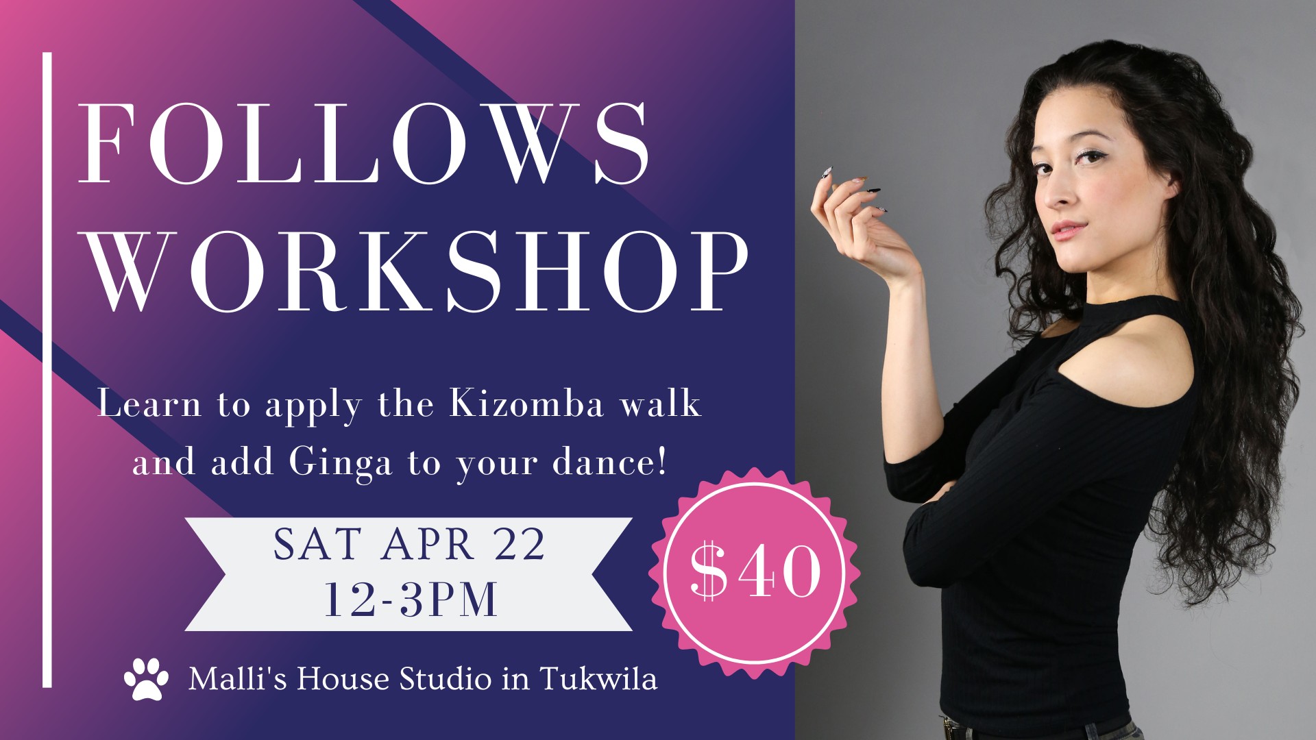 Follows Workshop with Rina!